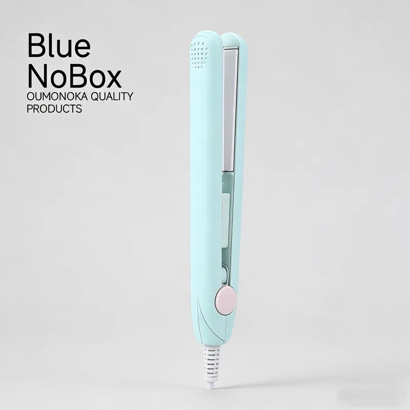 3-in-1 Hair Straightener for Hair Mini Flat Iron Styling Tools & Appliances Brush Beard Salon Hair Curler Professional Hot Comb